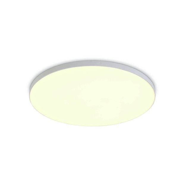 ONE Light Floating Panels Range - Deckeneinbauleuchten - Ø 20 x 2,4 cm - inkl. 20W LED - weiß