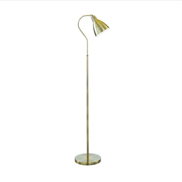 Searchlight Adjustable Floor - Stehleuchte - 145 cm - Messing antik