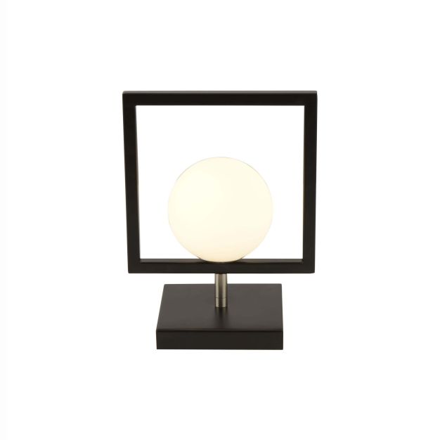 Searchlight Rosewell - Tischleuchte - 23,5 cm - mattschwarz