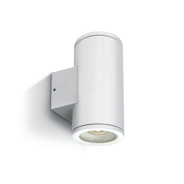 ONE Light GU10 Outdoor - Außenwandleuchte - 8 x 17,3 cm - IP54 - weiß