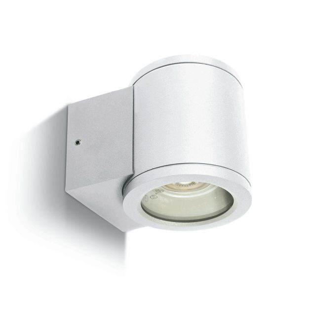 ONE Light GU10 Outdoor - Außenwandleuchte - 8 x 9 cm - IP54 - weiß
