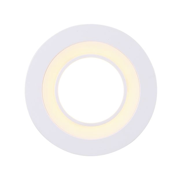 Nordlux Clyde 8 - Einbauspot - Ø 82 mm, Ø 65 mm Einbaugröße - 3 Stufen Moodmaker-Funktion - 5,5W LED inkl. - 2700K - weiß