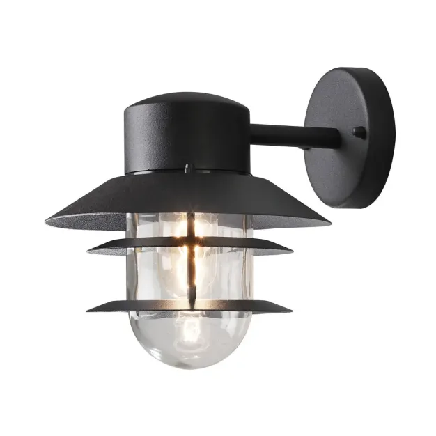 Konstsmide Modena – außenwandleuchte – 22 x 26 x 24 cm – IP44 – schwarz