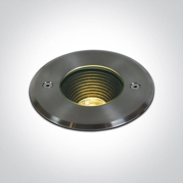 ONE Light Dark Light Inground Range - Bodeneinbaustrahler für den Außenbereich - Ø 150 mm, Ø 137 mm Einbaumaß - inkl. 10W LED - IP67 - Edelstahl