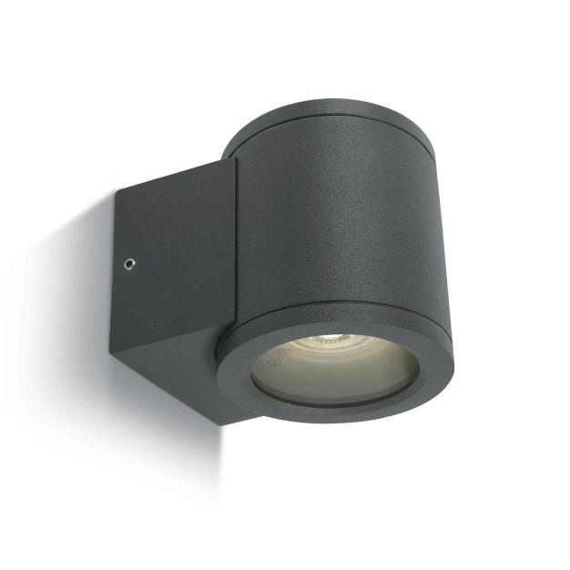 ONE Light GU10 Outdoor - Außenwandleuchte - 8 x 9 cm - IP54 - anthrazit