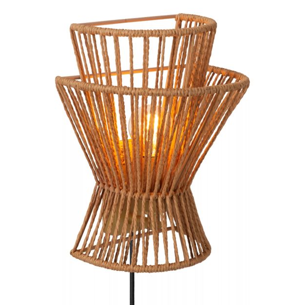 Lucide Tasman - Wandleuchte - 18 x 14 x 24 cm - natur