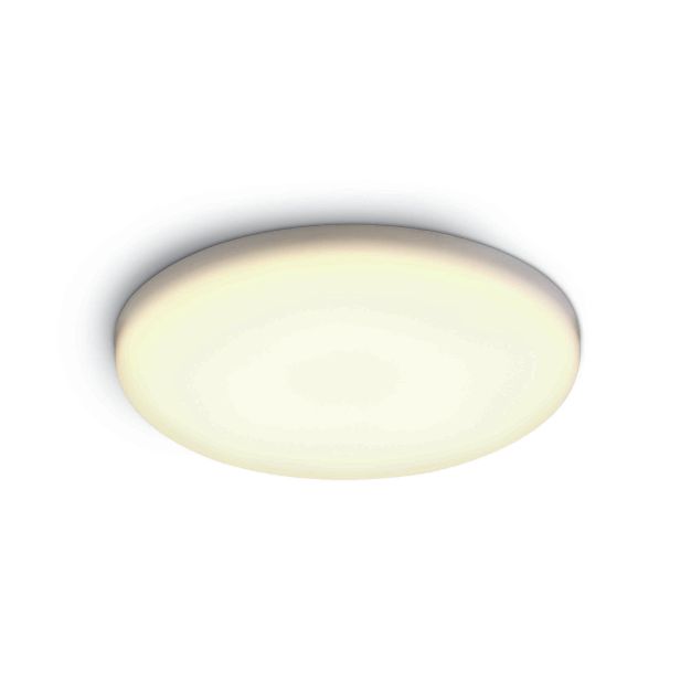ONE Light Frameless Range - Deckeneinbauleuchte - Ø 15,5 x 2,2 cm - 15W LED inkl. - IP65 - weiß - weiße Lichtfarbe