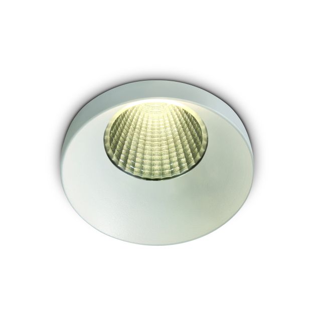 ONE Light Mix & Match Range - Einbaustrahler - Ø 72 mm, Ø 66 mm Einbaugröße - 12W dimmbare LED inkl. - weiß