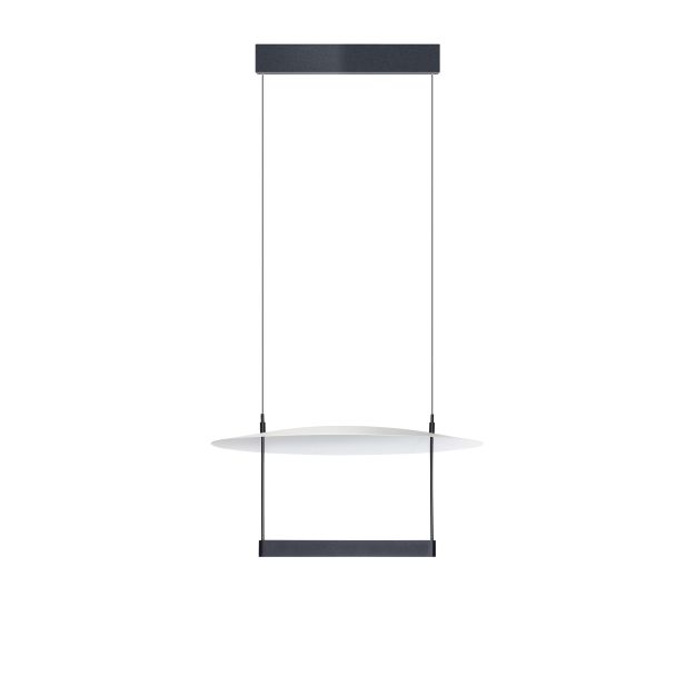 ETH Diana - hängeleuchte - Ø 42 x 200 cm - 12W dimmbar LED inkl. - weiß