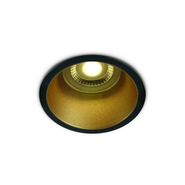 ONE Light Semi Trimless Dark Light - Einbaustrahler - Ø 69 mm, Ø 64 mm Einbaugröße - schwarz