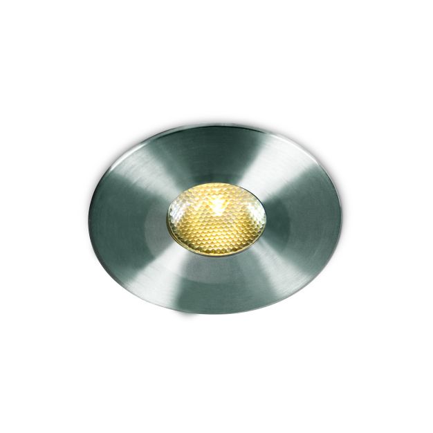ONE Light Mini Range - Einbaustrahler - Ø 46 mm, Ø 38 mm Einbaugröße - 3W LED inkl. - IP65 - Aluminium