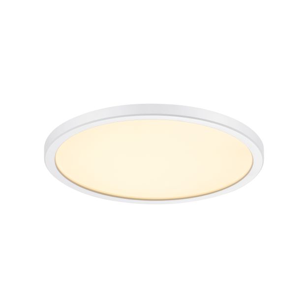Nordlux Oja - Deckenleuchte - Ø 24,4 x 2,3 cm - 15W LED inkl. - weiß