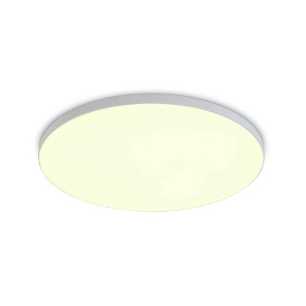 ONE Light Floating Panels Range - Deckenleuchte - Ø 12 x 2,4 cm - 10W LED inkl. - weiß - weiße Lichtfarbe