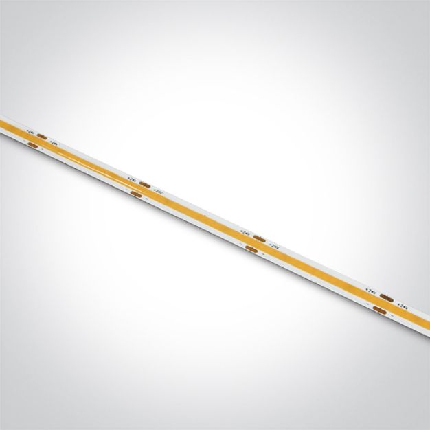 ONE Light COB LED-Streifen – 0,8 cm breit, 500 cm lang – 24Vdc – dimmbar – 4W LED pro Meter – 3000K