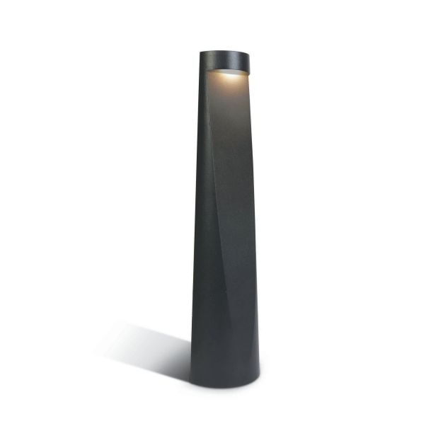 ONE Light LED Path Light - Gartenleuchte - 10 x 5 x 40 cm - 7W LED inkl. - IP65 - anthrazit