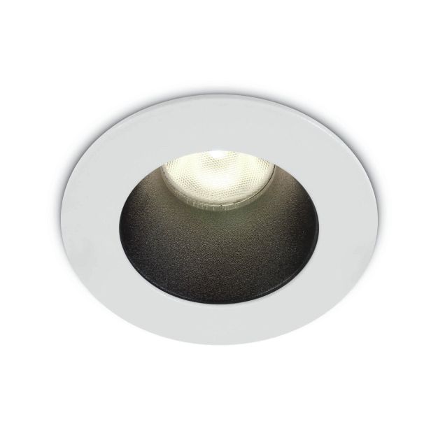 ONE Light Dark Light Range - Einbaustrahler - Ø 88 mm, Ø 73 mm Einbaumaß - inkl. 8W LED - weiß