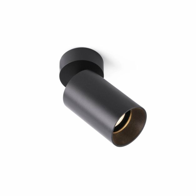 Faro Stan - Aufbaustrahler 1L - Ø 6 x 15 cm - mattschwarz