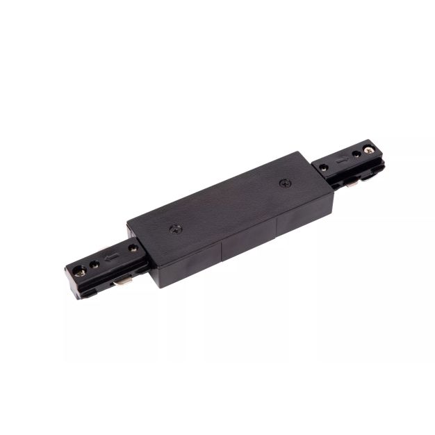 Lucide Track mittlere Stromversorgung - 1-Phasen-Schienensystem - 230V - schwarz