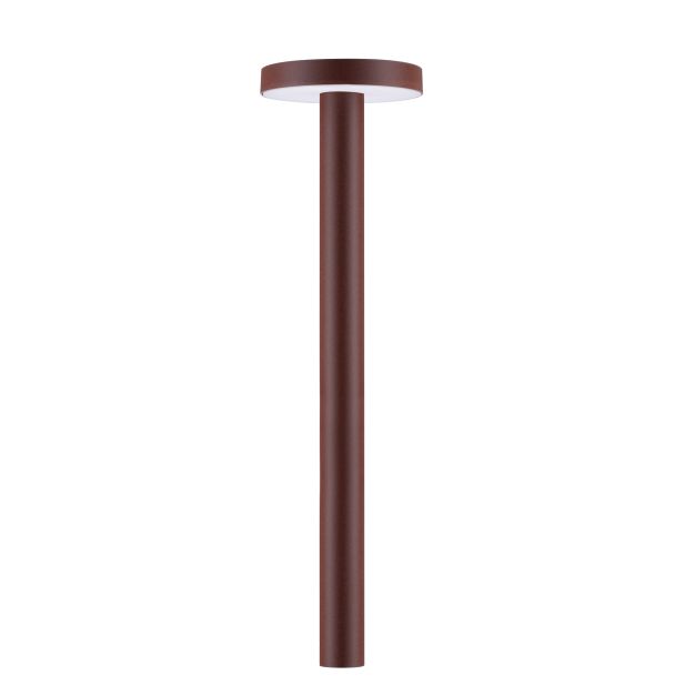 Nova Luce Mood - Gartenleuchte - Ø 11 x 40 cm - 5W LED inkl. - IP65 - corten