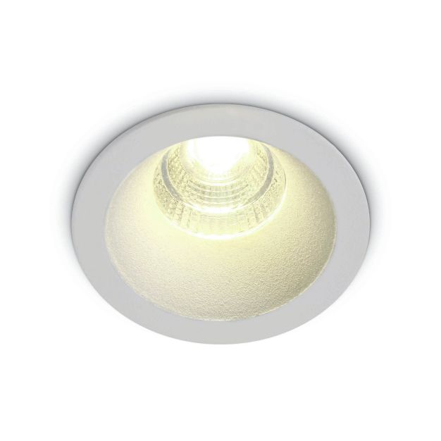 ONE Light 7W Dark Light Range - Einbaustrahler - Ø 67 mm, Ø 55 mm Einbaumaß - inkl. 7W LED - weiß