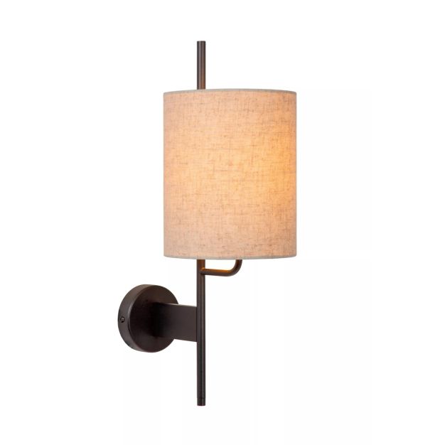 Lucide Magic - Wandleuchte mit USB-Ladestation - 31 x 18 x 58 cm - beige