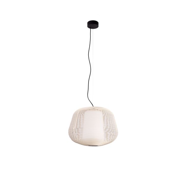 Faro Nara – hängelampe – Ø 46 x 35,4 cm – IP65 – beige