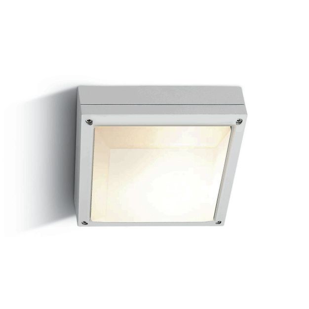 ONE Light Square E27 Outdoor - Außen-Decken-/Wandleuchte - 21,6 x 21,6 x 7,8 cm - IP54 - weiß