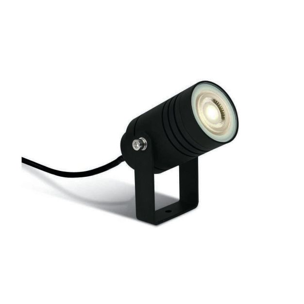 ONE Light GU10 Garden - Bodenspot auf Erdspieß - Ø 13,2 x 11,2 cm - IP65 - schwarz