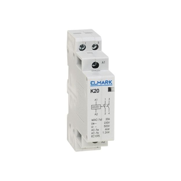 Elmark-Schütz - 2-polig - 20A - 230V