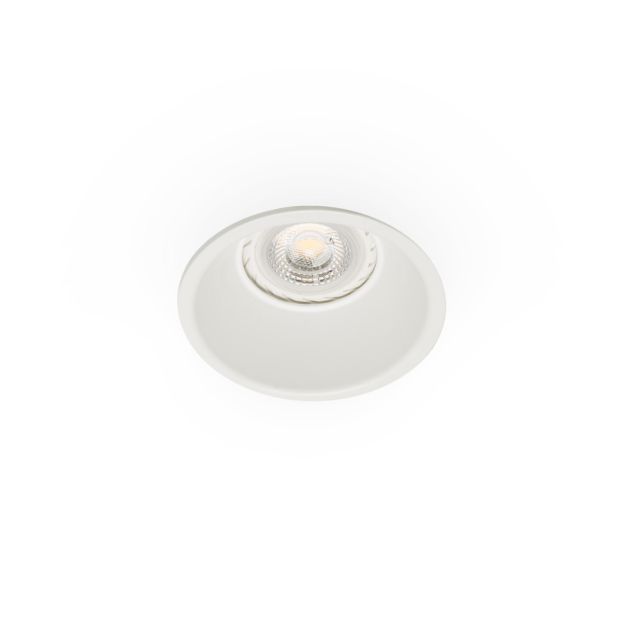 Faro Gas - Einbauspot - Ø 85 mm, Ø 76 mm Einbaugröße - mattweiß