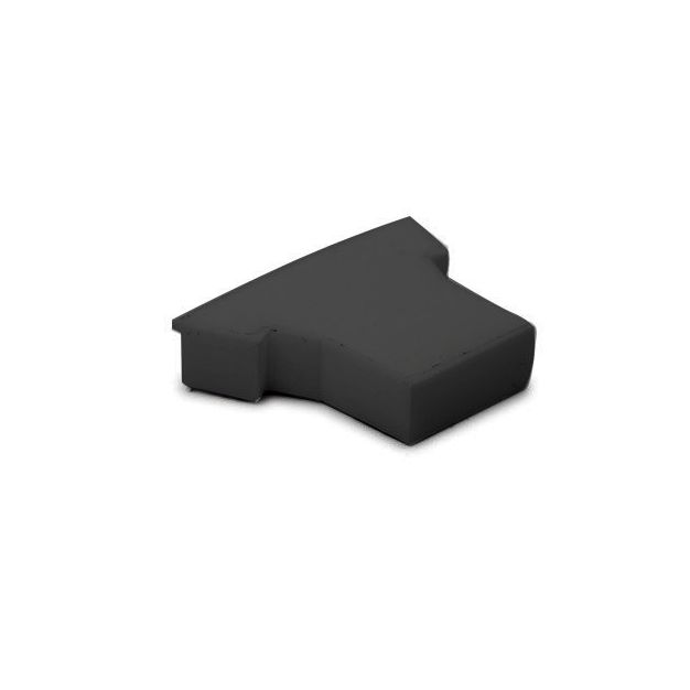 Klus FOLED-W - Endkappe - schwarz