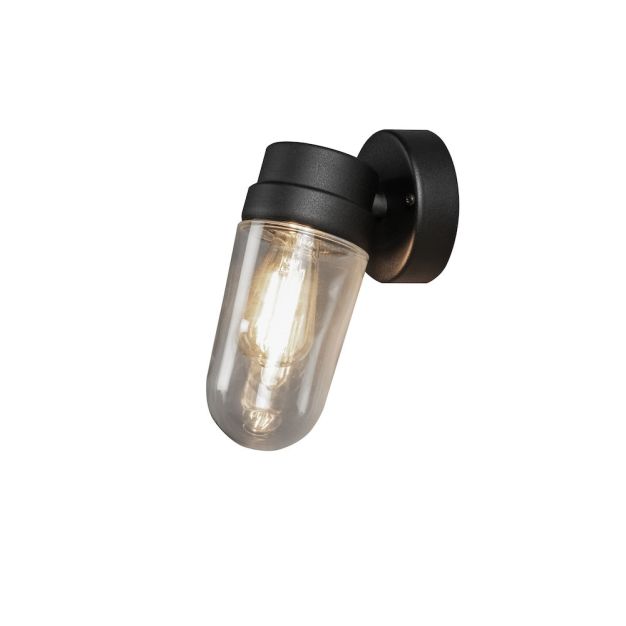 Konstsmide Vega - außenwandleuchte - 11,5 x 18,5 x 24,5 cm - IP54 - schwarz