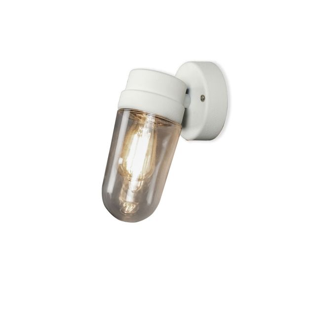 Konstsmide Vega - außenwandleuchte - 11,5 x 18,5 x 24,5 cm - IP54 - weiß