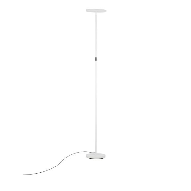 Nova Luce Sinkro - Stehleuchte - 25 x 180,6 cm - 30W dimmbar LED inkl. - Sand Weiß