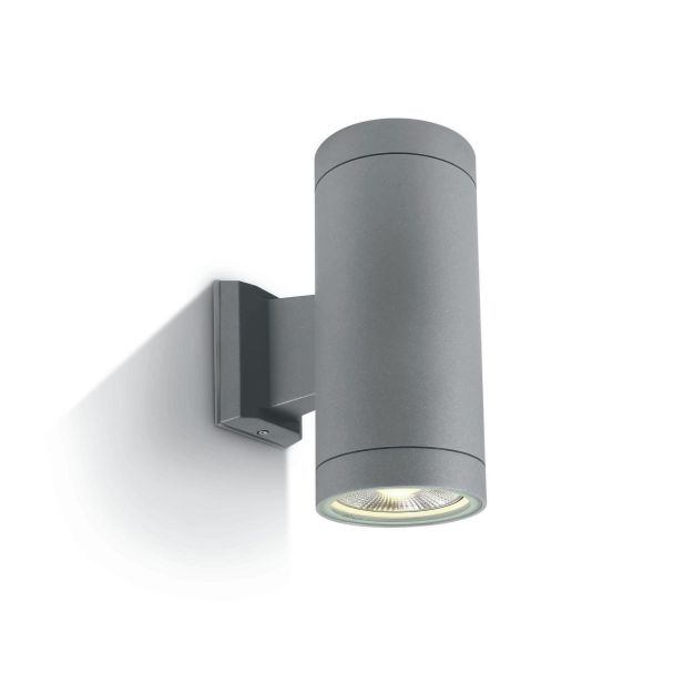 ONE Light PAR30 Outdoor Cylinders - Außenwandleuchte - 10,8 x 25,5 cm - IP54 - grau