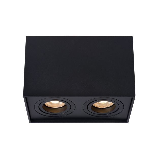 Lucide Tube - Deckenstrahler - 9 x 12 x 18 cm - schwarz