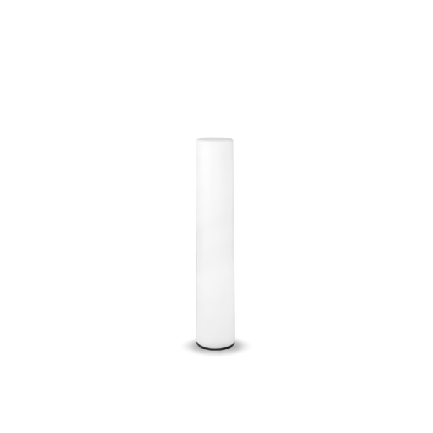 New Garden Fity 100 - Stehleuchte für den Außenbereich - Ø 19 x 100 cm - 14W LED inkl. - IP65 - weiß - Lichtfarbe kaltweiß