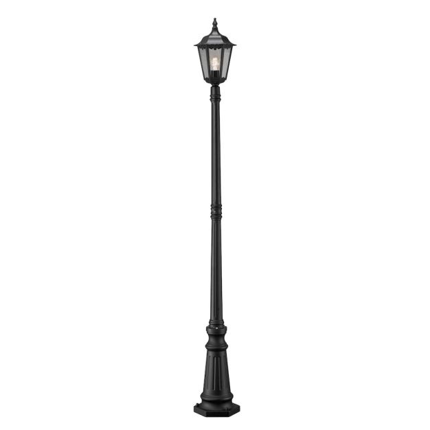 Konstsmide Firenze - Laternenpfahl - 210 x 25 x 25 cm - IP43 - schwarz