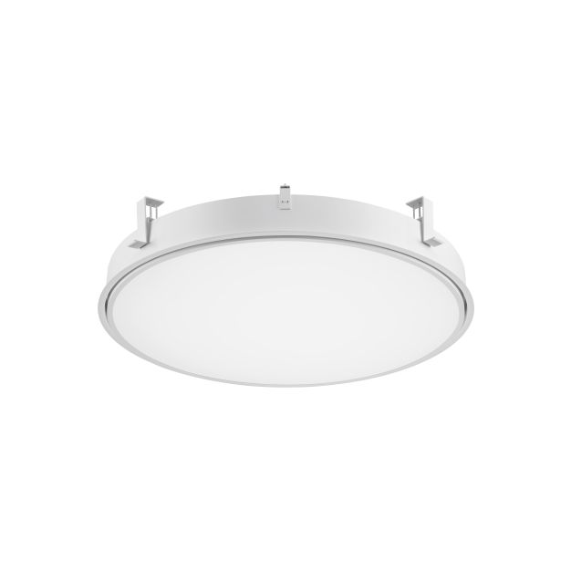 Nova Luce Perfect Profile Trimless - Einbaustrahler - Ø 1045 mm, 1030 mm Einbaumaß - 120W dimmbare LED inkl. - 3000K - weiß