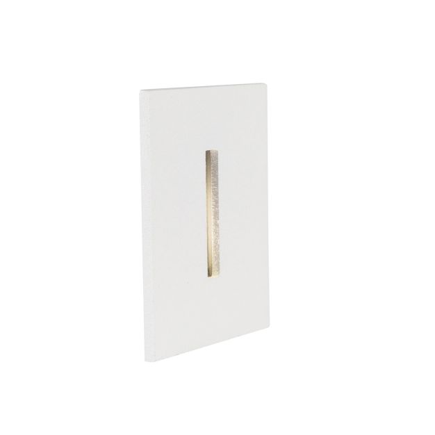 Nova Luce Passaggio - Wandeinbauleuchte - 37 x 37 mm, Ø 32 mm Einbaumaß - 1W LED inkl. - IP54 - weiß