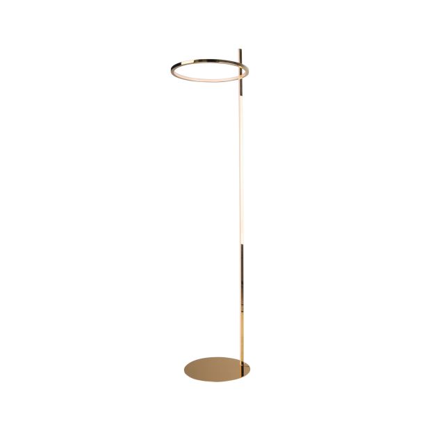 Maxlight Lozanna - Stehleuchte - 170 cm - 27W LED inkl - gold