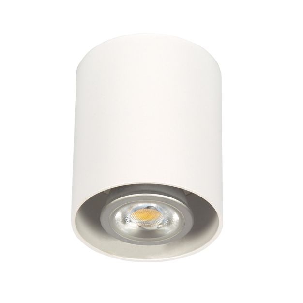 VK Lighting Simio - Aufbaustrahler - Ø 8 x 9,5 cm - weiß