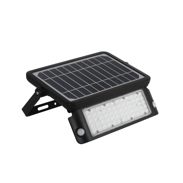Century Italia Dverso - Solarstrahler - 31 x 3,5 x 21,5 cm - 10W LED inkl. - IP65 - schwarz