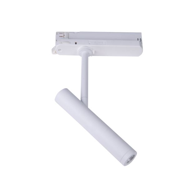Maxlight Pistol - Stromschienenstrahler - 3-Phasen-Schienensystem - 16,8 x 3 x 25 cm - 12W LED inkl. - weiß