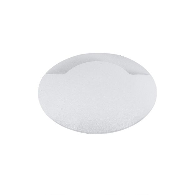Nova Luce Bang - Bodenspot für den Außenbereich - Ø 37 mm, 32 mm Einbaumaß - 1W LED inkl. - IP67 - weiß