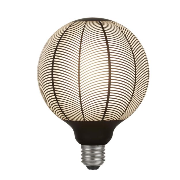 Searchlight Magician LED-Glühlampe - Ø 13 x 17 cm - E27 - 4W dimmbar - 1800K - schwarz