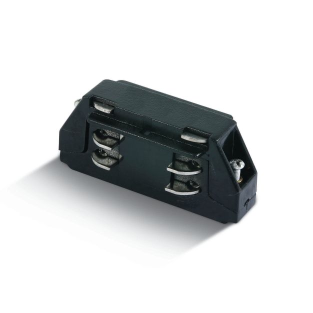 ONE Light Rounded Track & Accessories - Verbinder - 3-Phasen-Schienensystem - 16A - schwarz