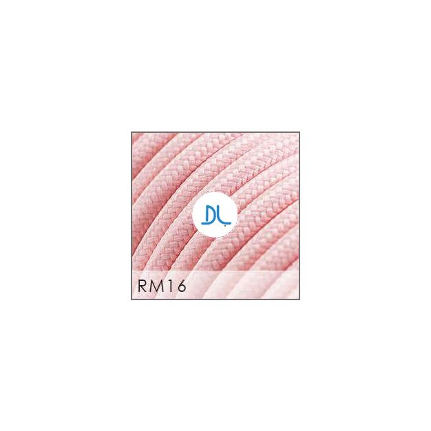 Daylight Italia - Textilkabel - pro 100 cm - Babyrosa