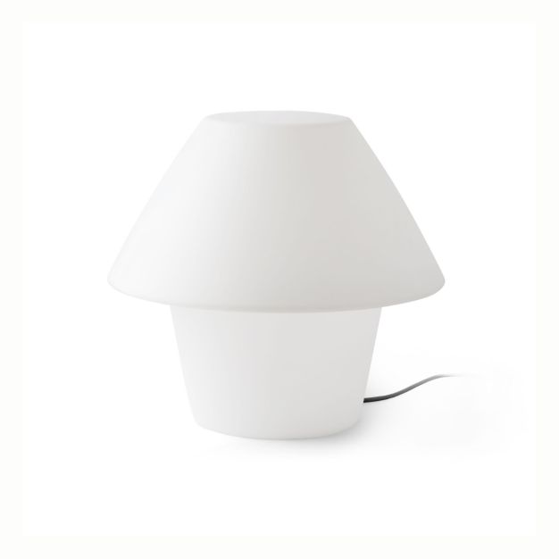 Faro Versus - Tischleuchte - 48 cm - IP44 - matt weiß