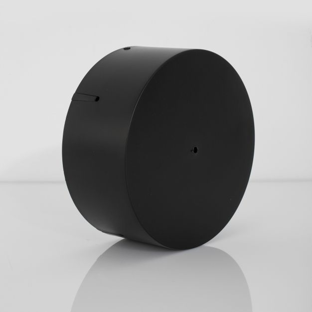 Nova Luce - schwarzer Kasten passend für Belar Pendelleuchte - Ø 15 x 6 cm - schwarz